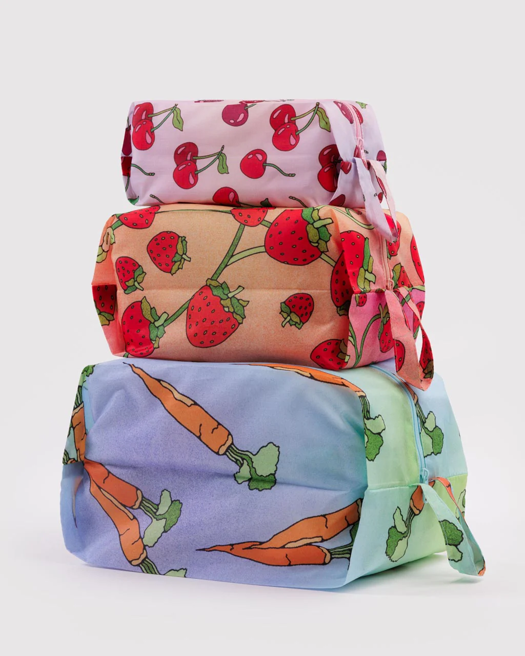 3D Zip Set - Carrots + Berries