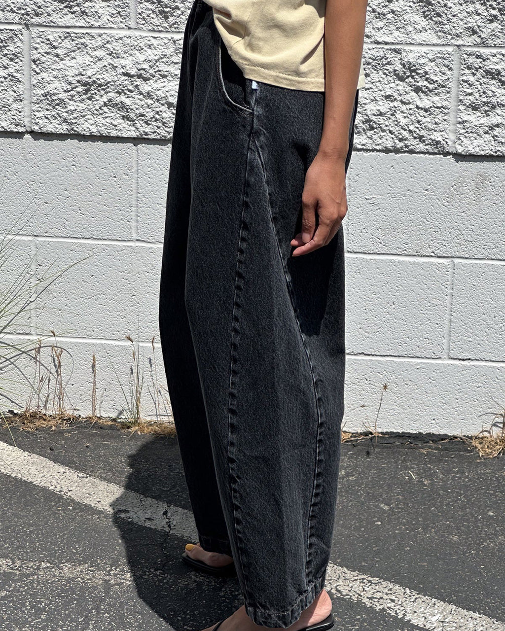 Arc Pants - Black Denim - Image 3