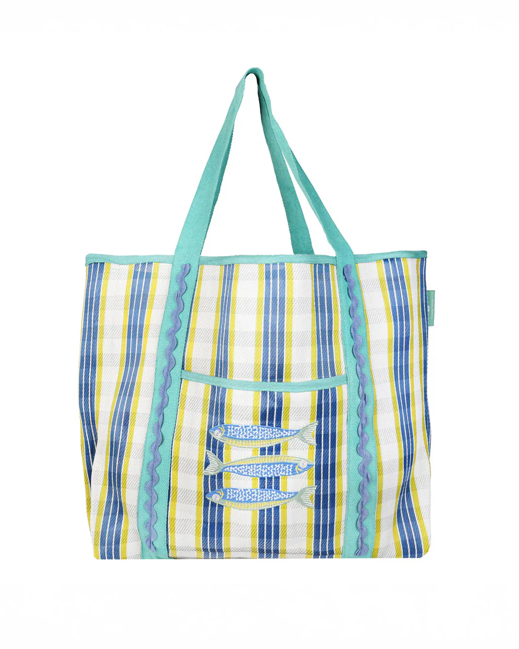 Bon Appétit Recycled Plastic Tote Bag - Fish - Image 4