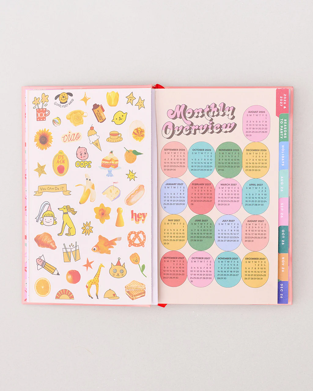Classic 17-Month Academic Planner - Bonjour - Image 6