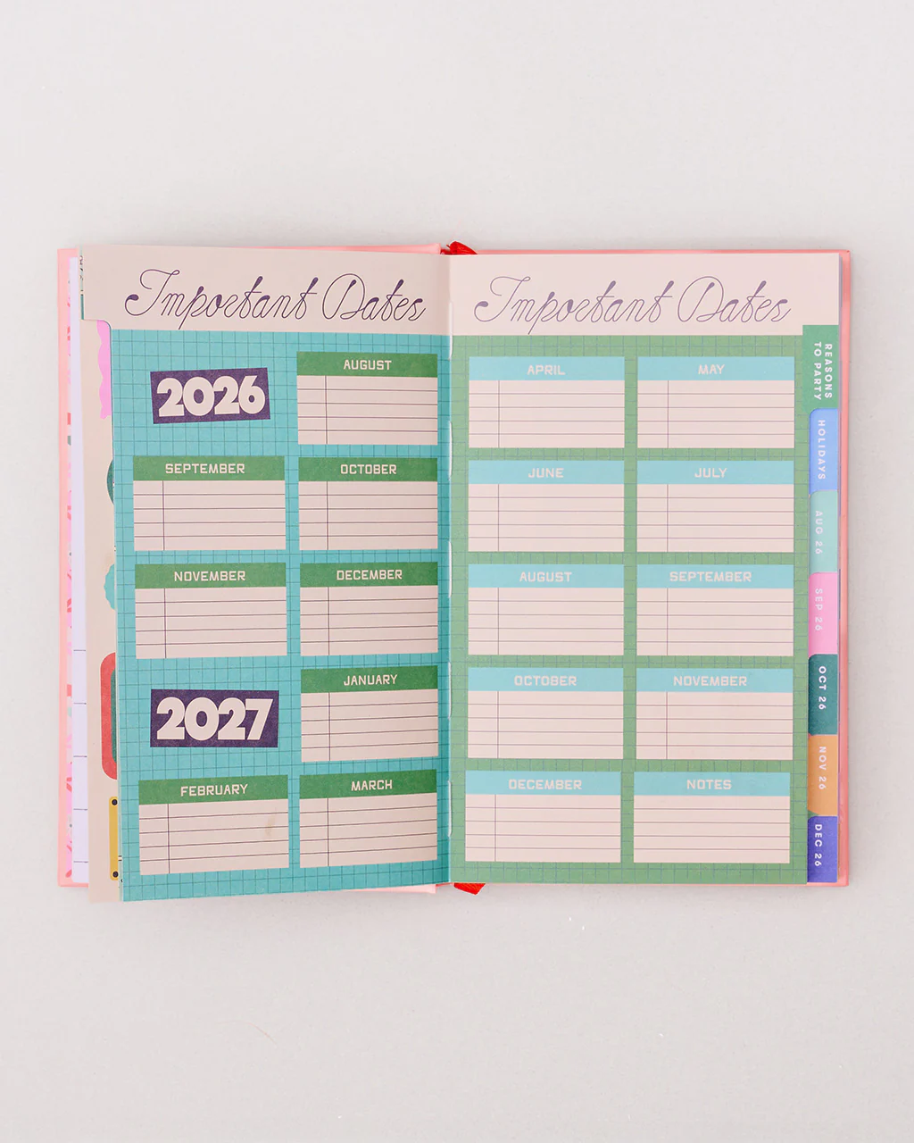 Classic 17-Month Academic Planner - Bonjour - Image 7