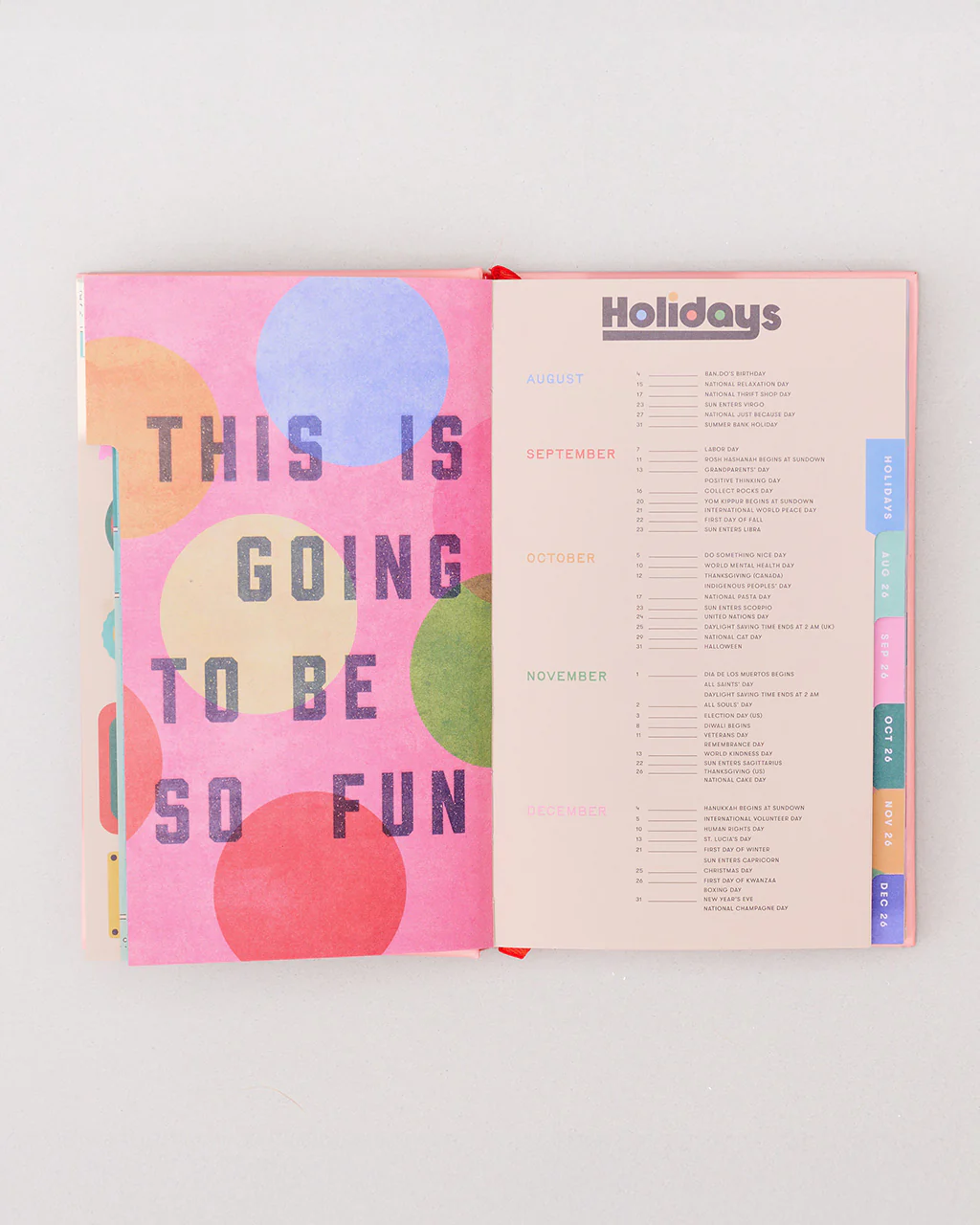 Classic 17-Month Academic Planner - Bonjour - Image 8