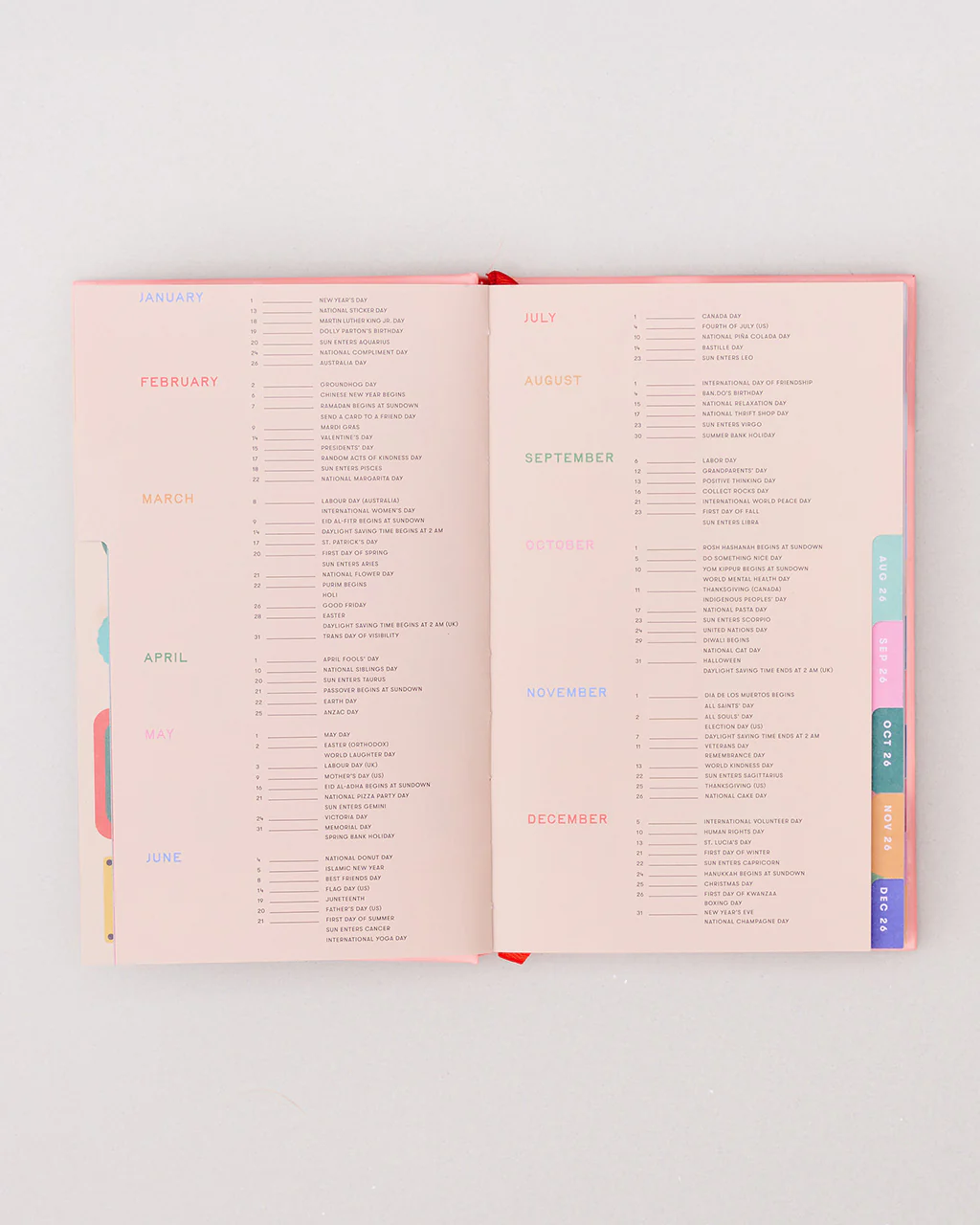 Classic 17-Month Academic Planner - Bonjour - Image 9