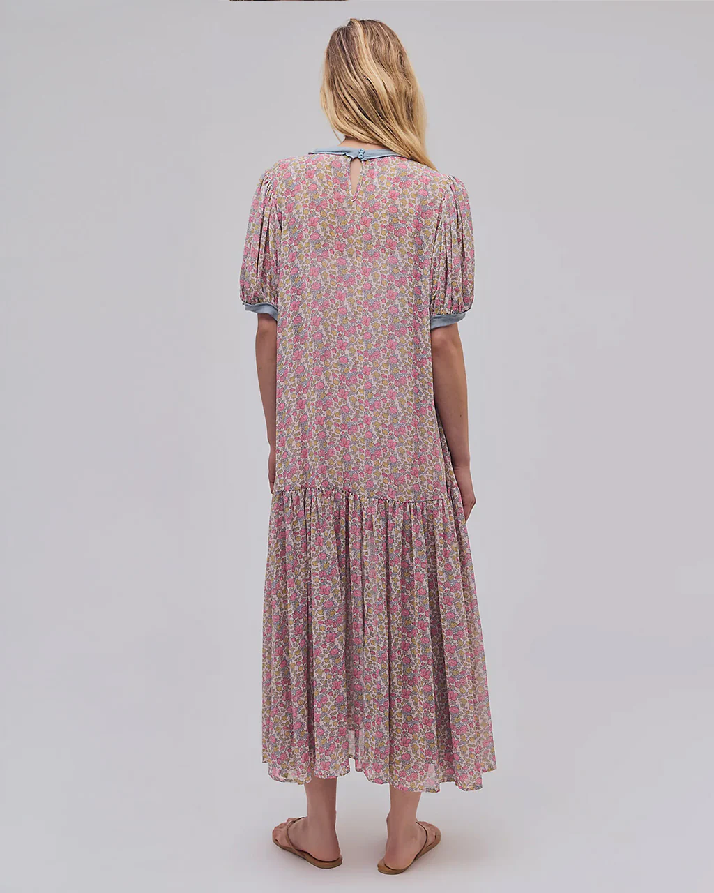 Courtside Crush Maxi Dress - Blush Combo - Image 3