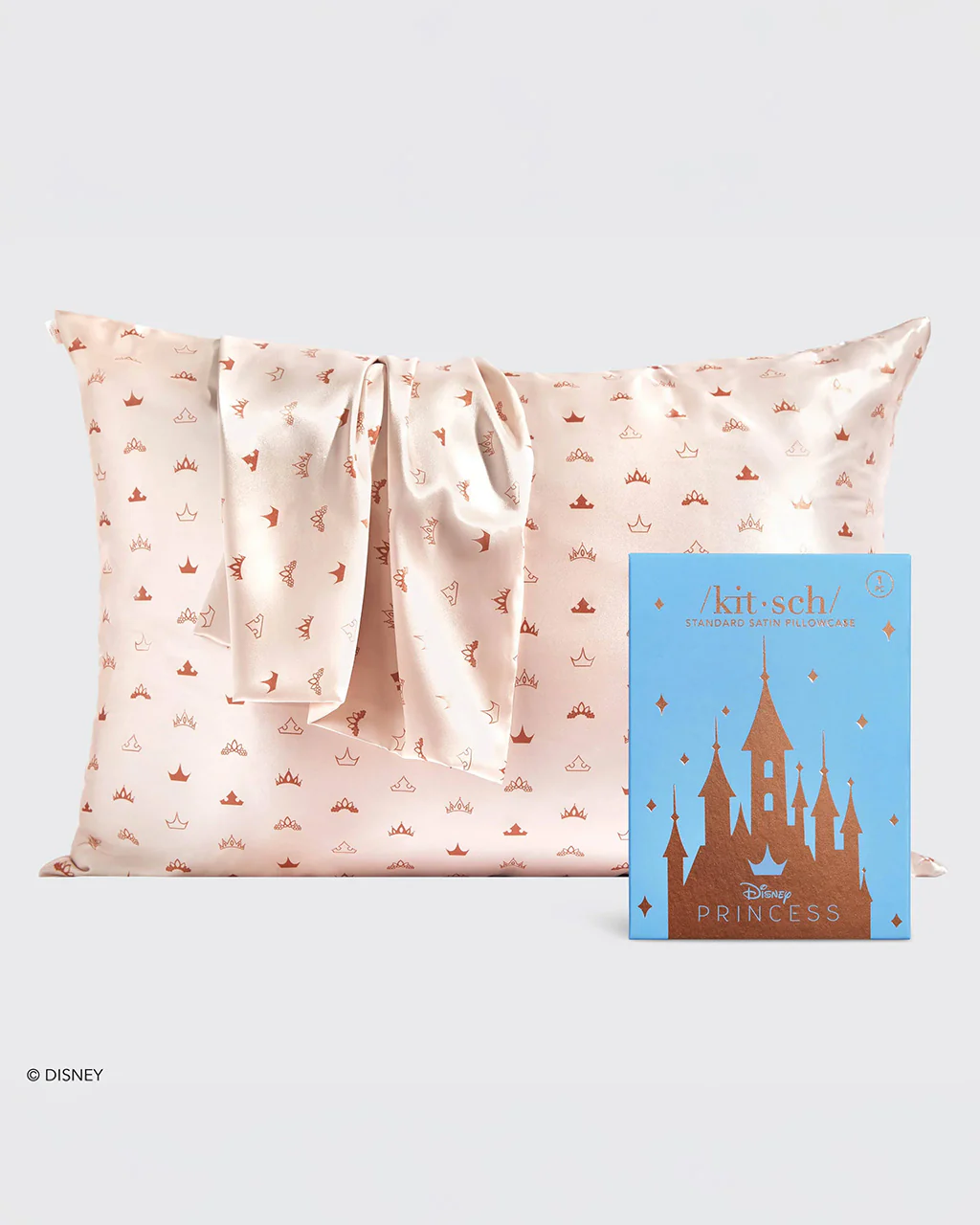 Disney x Kitsch Satin Pillowcase - Desert Crown