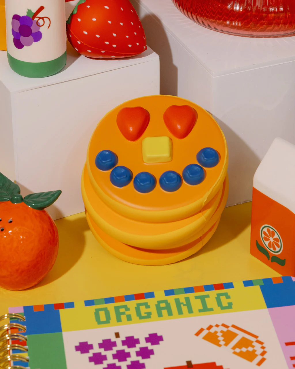 Feel Better De-Stress Ball - Pancake Smile - Image 2