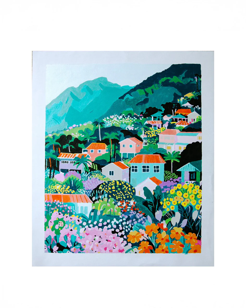 Flower Market Paint By Numbers - Honolulu - Image 4