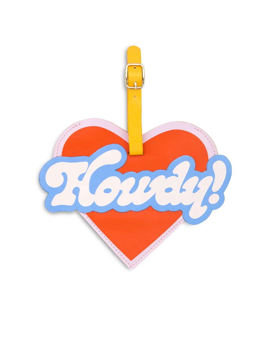 Getaway Shaped Luggage Tag - Howdy! - Image 4