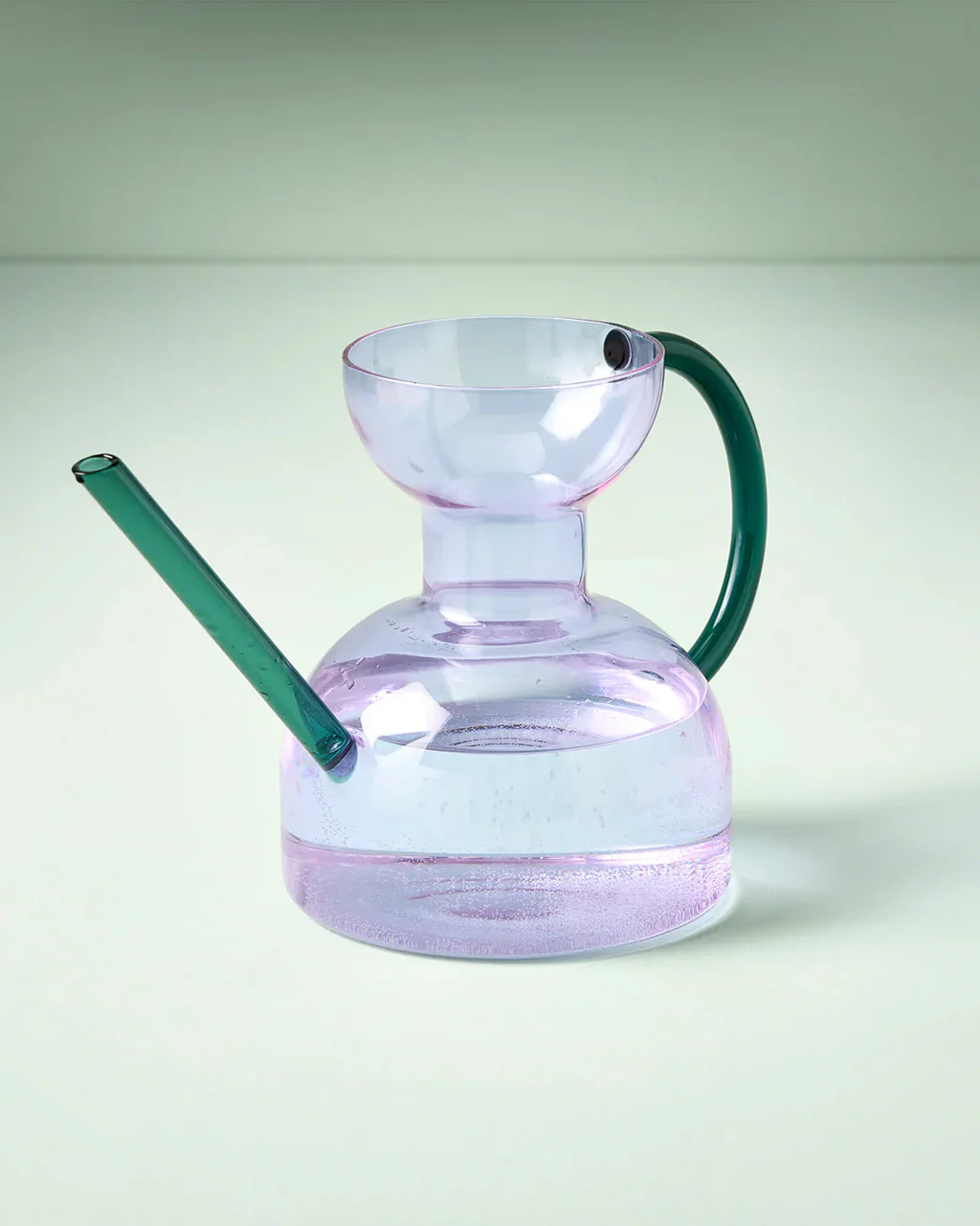 Glass Watering Can - Purple
