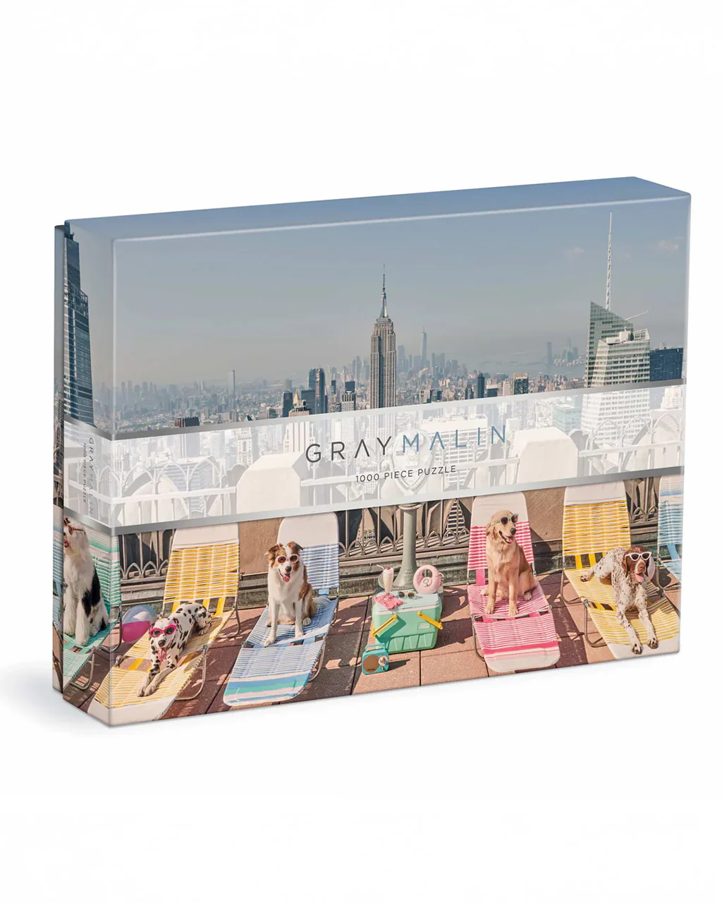 Gray Malin The Dogs of New York City - 1000 Piece Puzzle