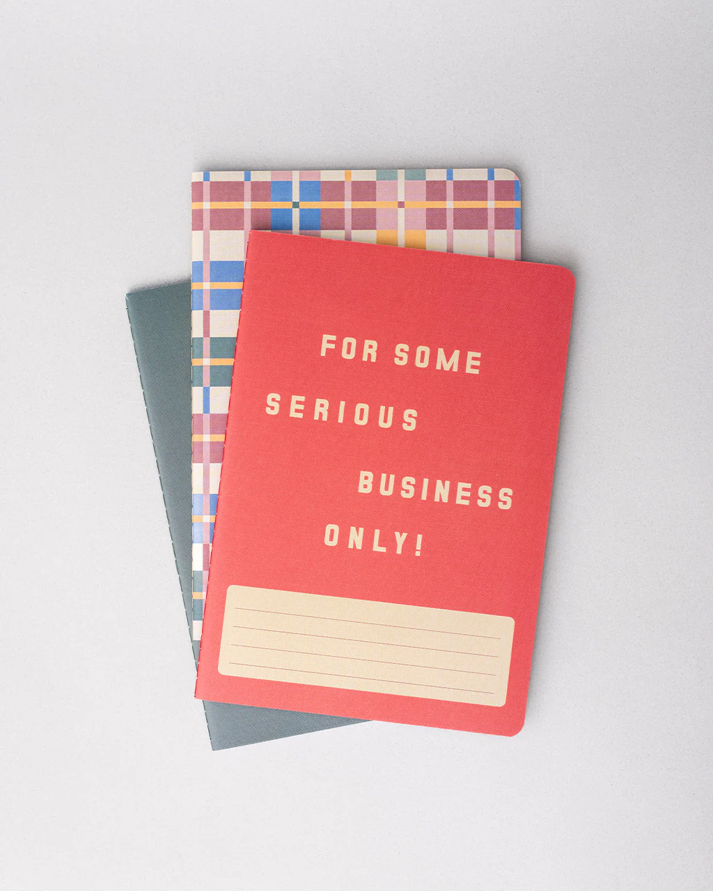 Hold That Thought Notebook Set - Serious Business Only - Image 3