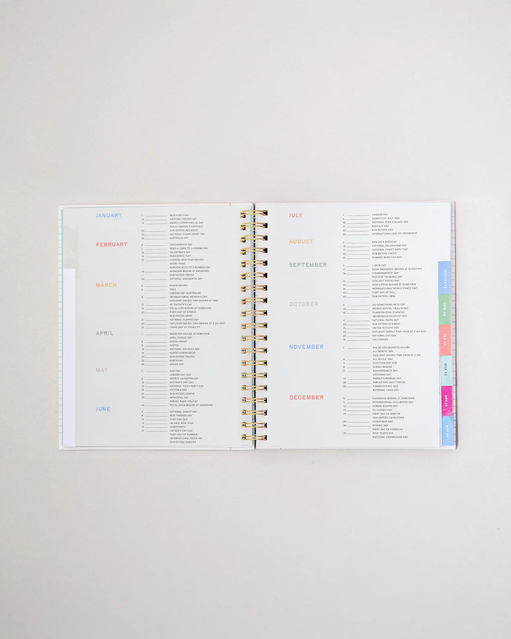 Large 12-Month 2026 Annual Planner - Ready for Anything - Image 3