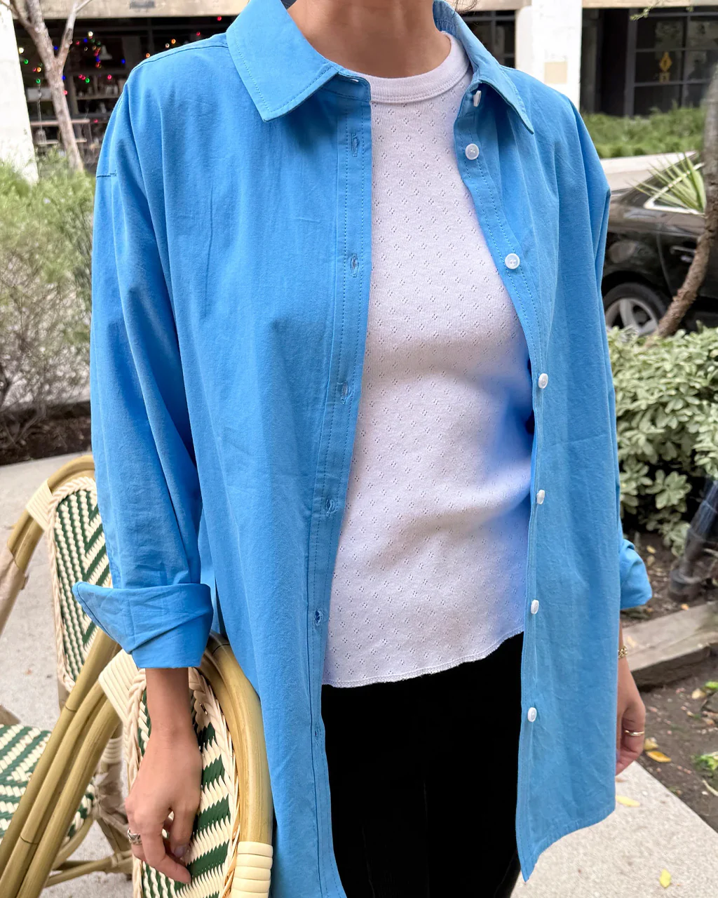 Light Weight Owen Shirt - Lake Blue