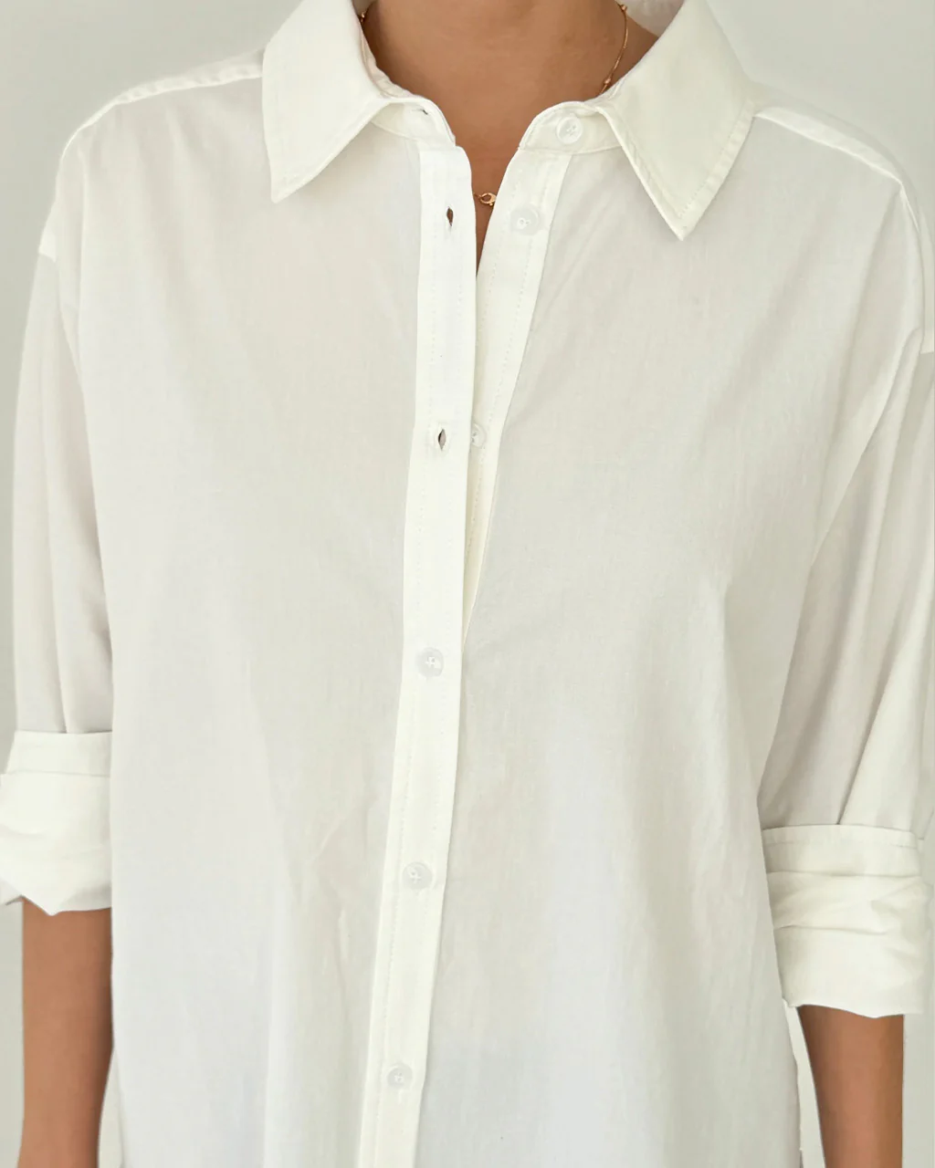 Light Weight Owen Shirt - White - Image 3