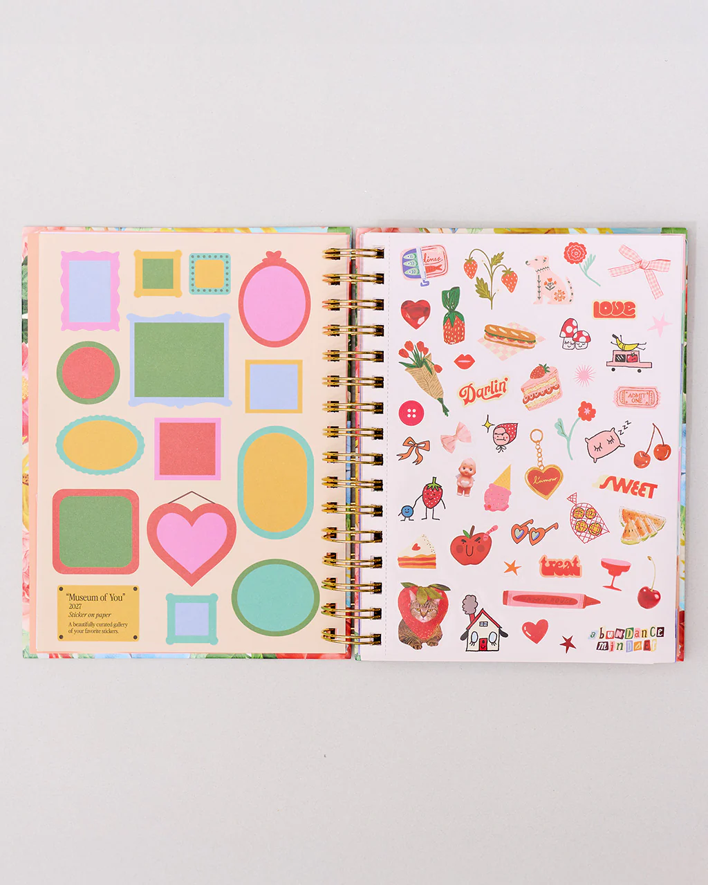 Medium 17-Month Academic Planner - Pink Tile Floral - Image 5