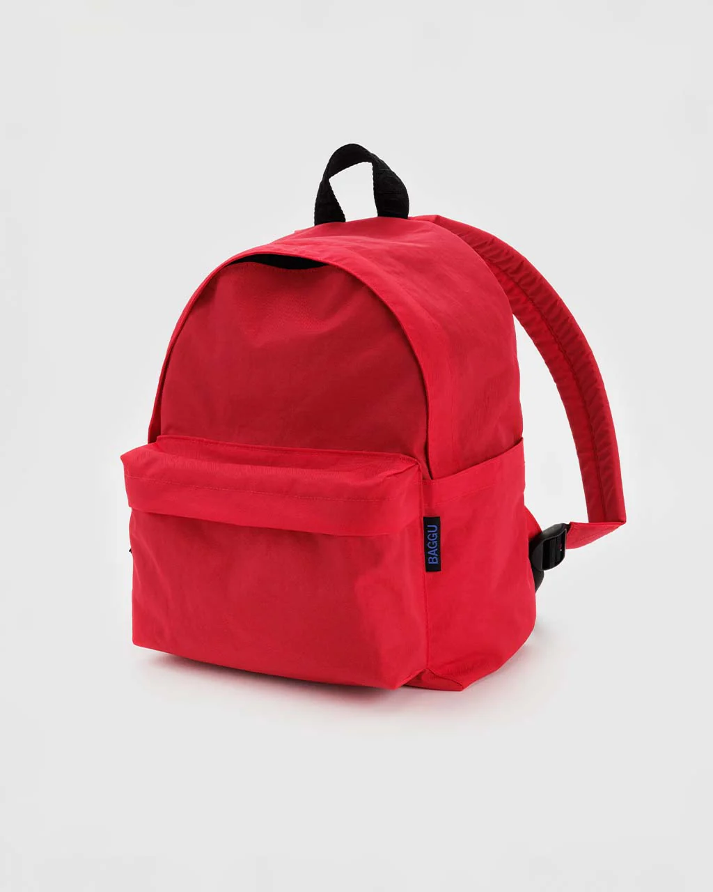 Medium Nylon Backpack - Candy Apple