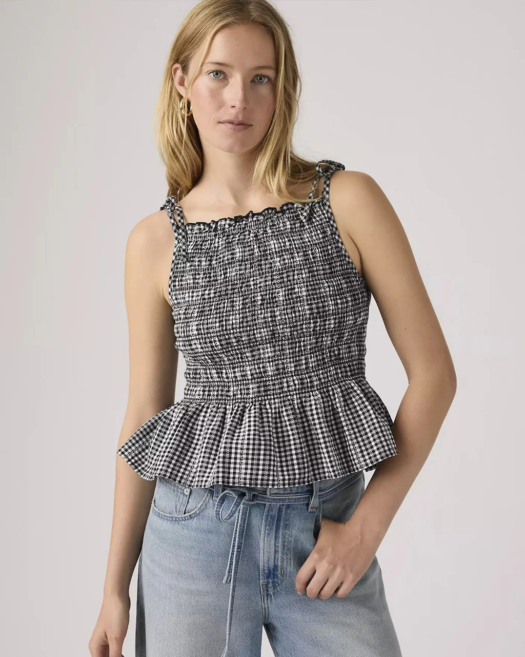 Monaco Blouse - Springtime Dobby