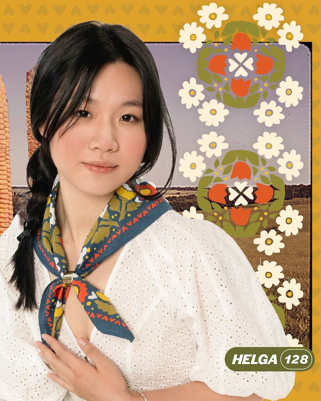No. 128 - Helga Bandana - Image 3