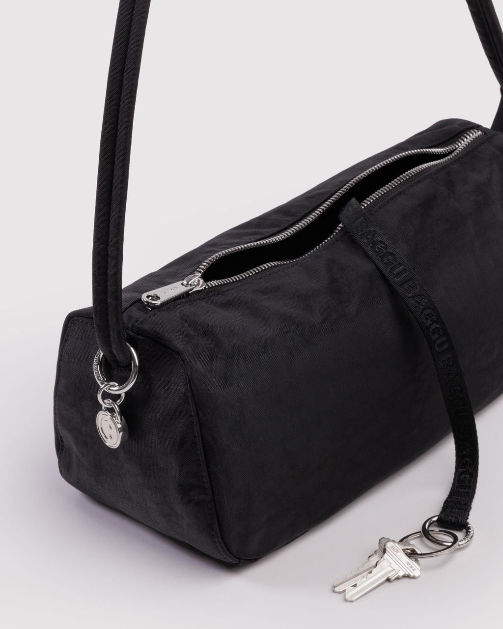 Nylon Loaf Bag - Black - Image 4