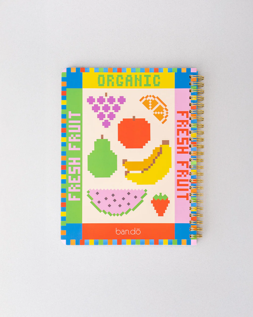Rough Draft Mini Notebook - Fruit Tiles - Image 4