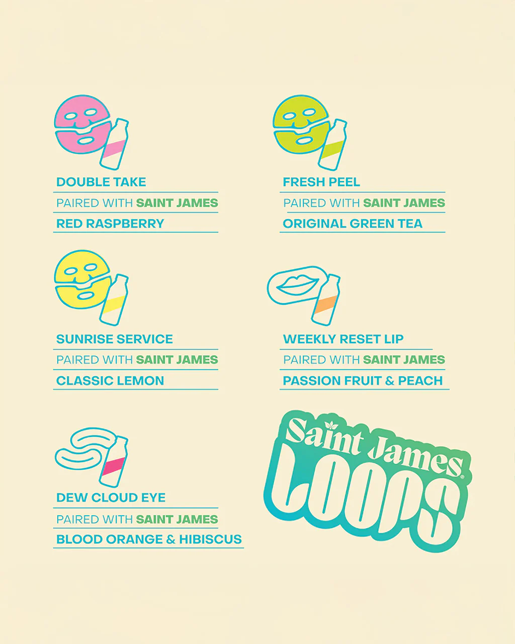 Saint James x Loops Variety Mask Set - Image 4