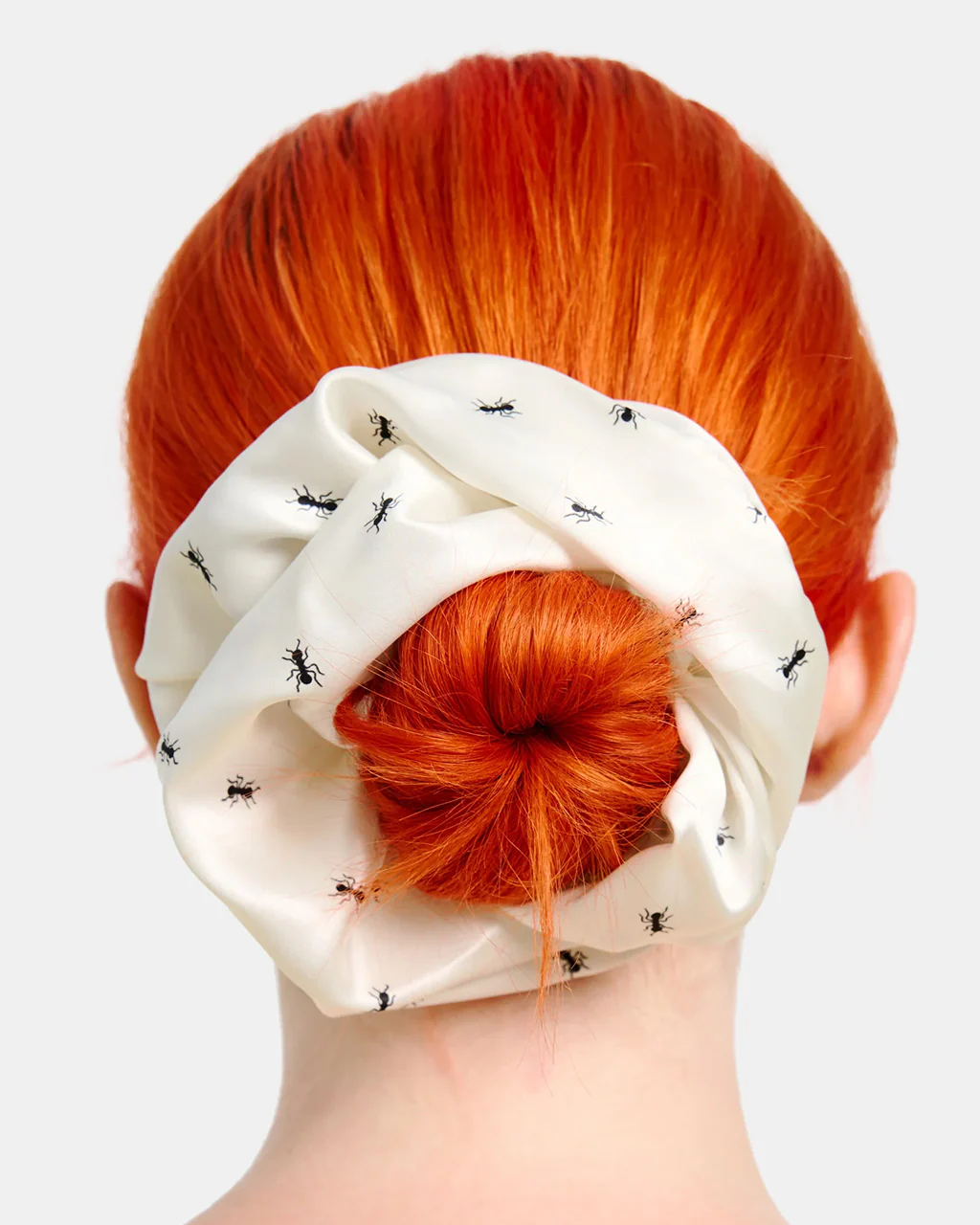 Silk Tie Scrunchie - Ants - Image 4