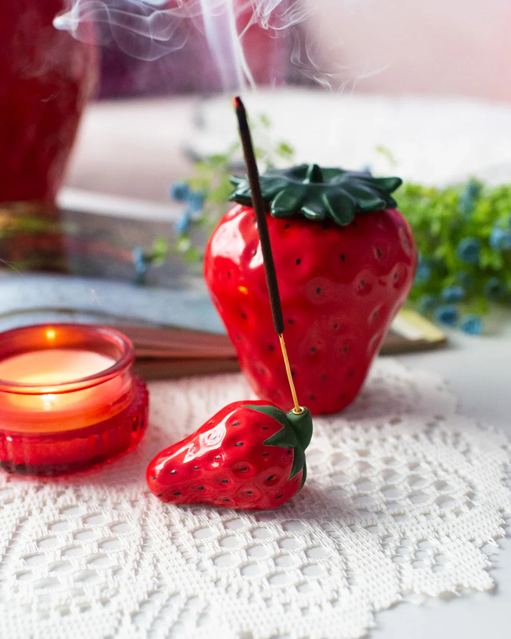 Strawberry Incense Holder - Image 5