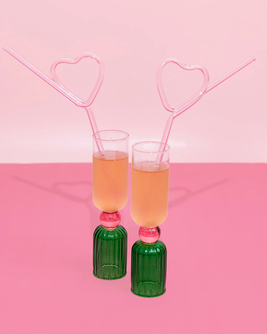Tipsy Turvy Bar Glass Set - Green - Image 4